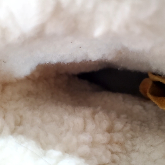Vintage CHIEF CHEROKEE suede and leather Mukluks shearling wool unisex Boots - Picture 12 of 12
